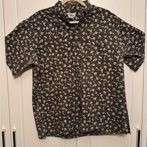 Reyn Spooner Pullover Hawaaian Short Sleeve Shirt Mens L